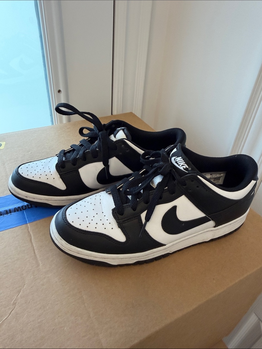 Nike Dunk Low -Pandas - kicks, Sneakers in Black and White, Retro